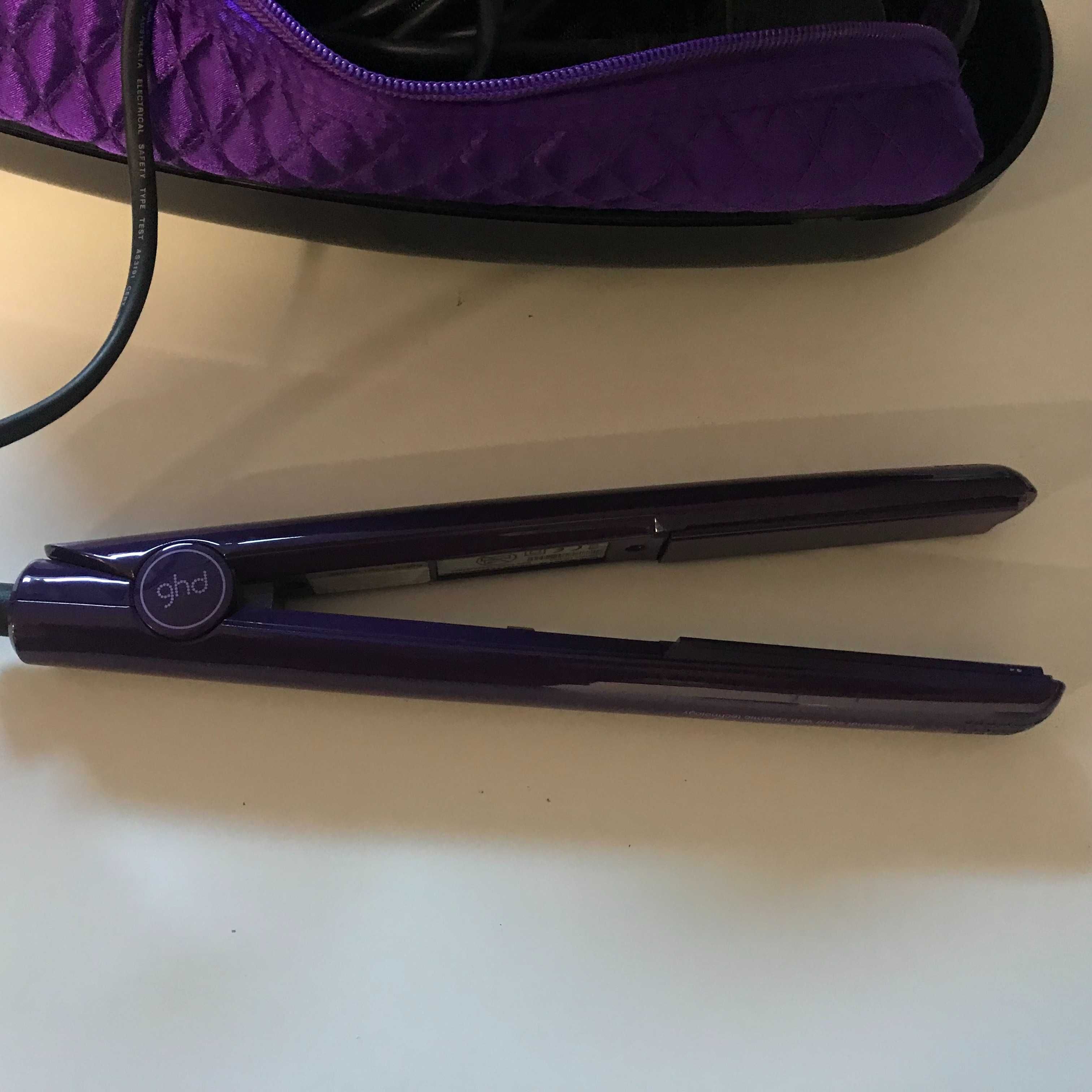 Alisador Cerâmico GHD Roxo (Edição Limitada) Qualidade profissional