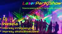 Dj/Pokaz Laserowy/Niski Dym/Oświetlenie/Ognie /Fotobudka 360/Wodzirej/