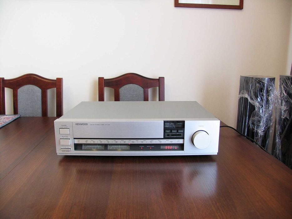 KENWOOD KT-1100 / TOP Tuner Silver - Jak Nowy '' Vintage ''