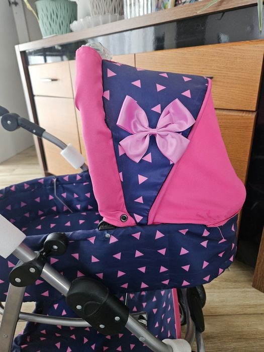 Wózek dla lalek gondola spacerówka