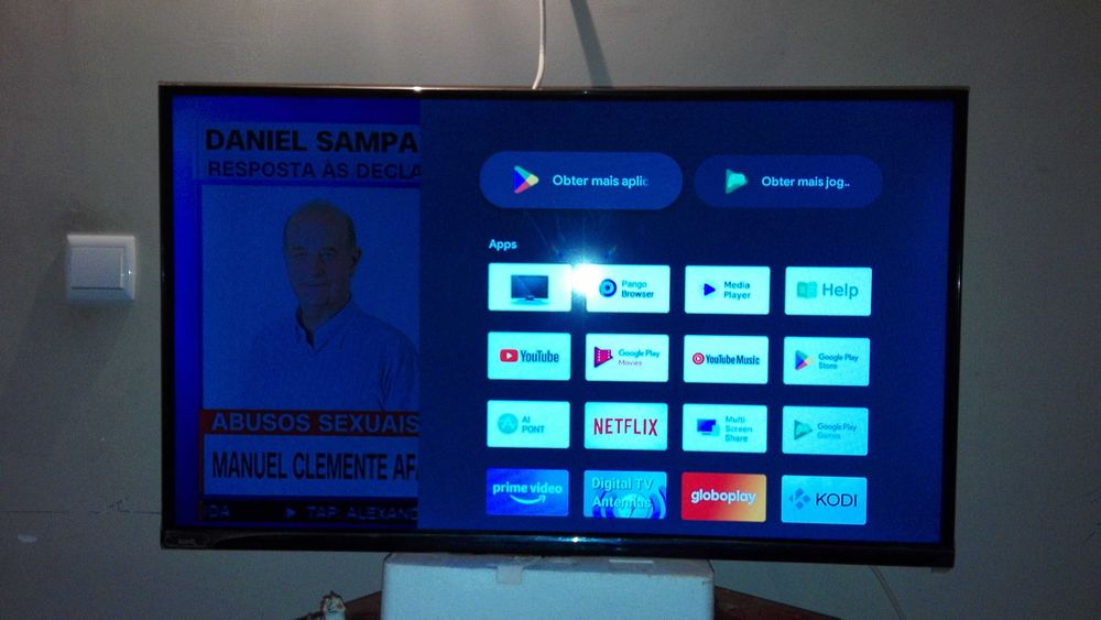 Tv smart semi nova...bom preço ! 160€negociável