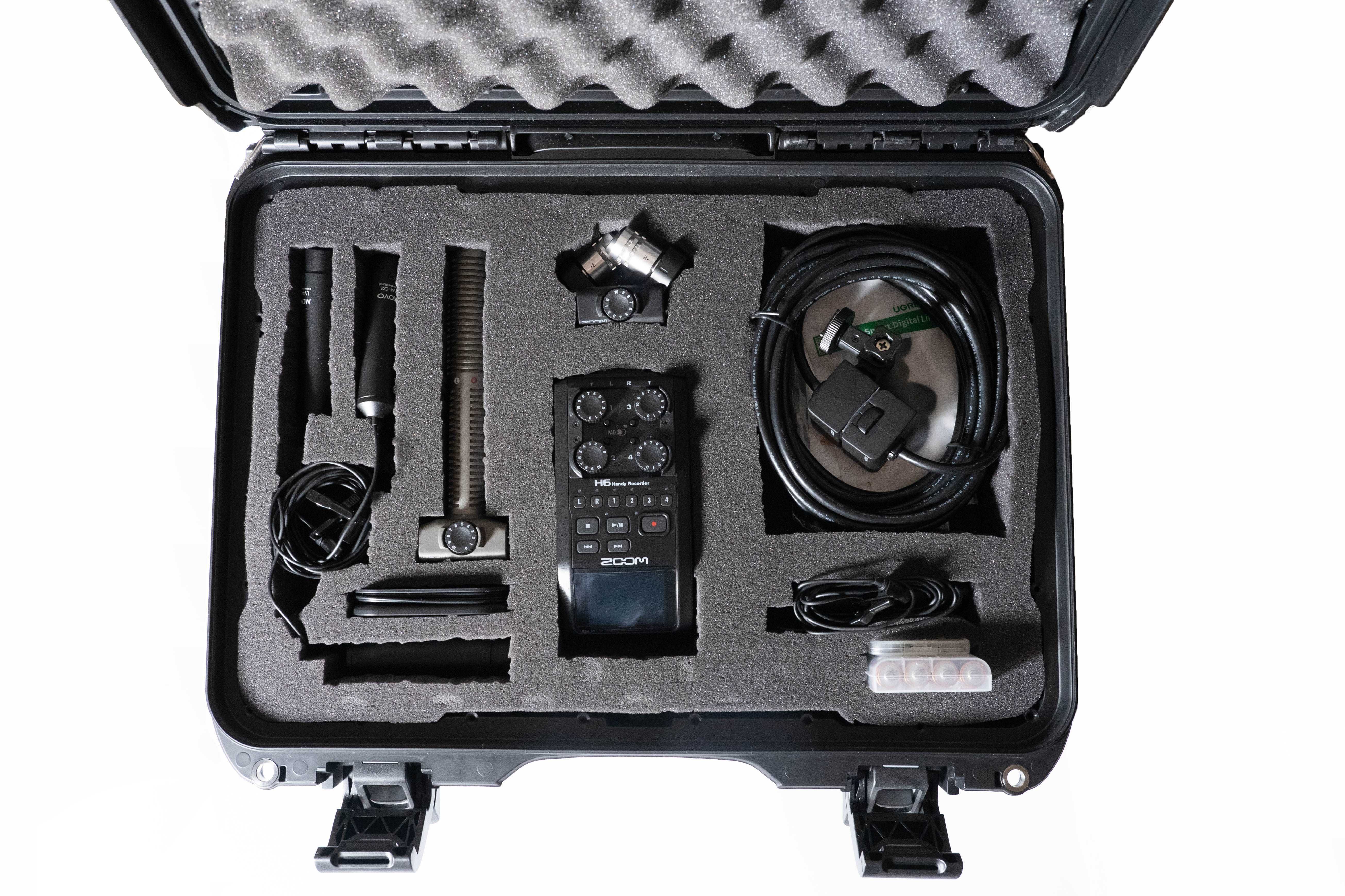 Набір звукозапису ZOOM H6 Black | XYH-6 BLK SSH-6 ECM-6 XLR
