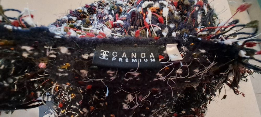 Casaco malha multicolor C&A