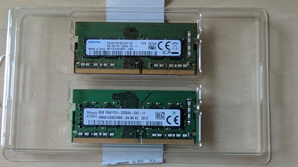 Pamięć RAM 2 x 8 GB