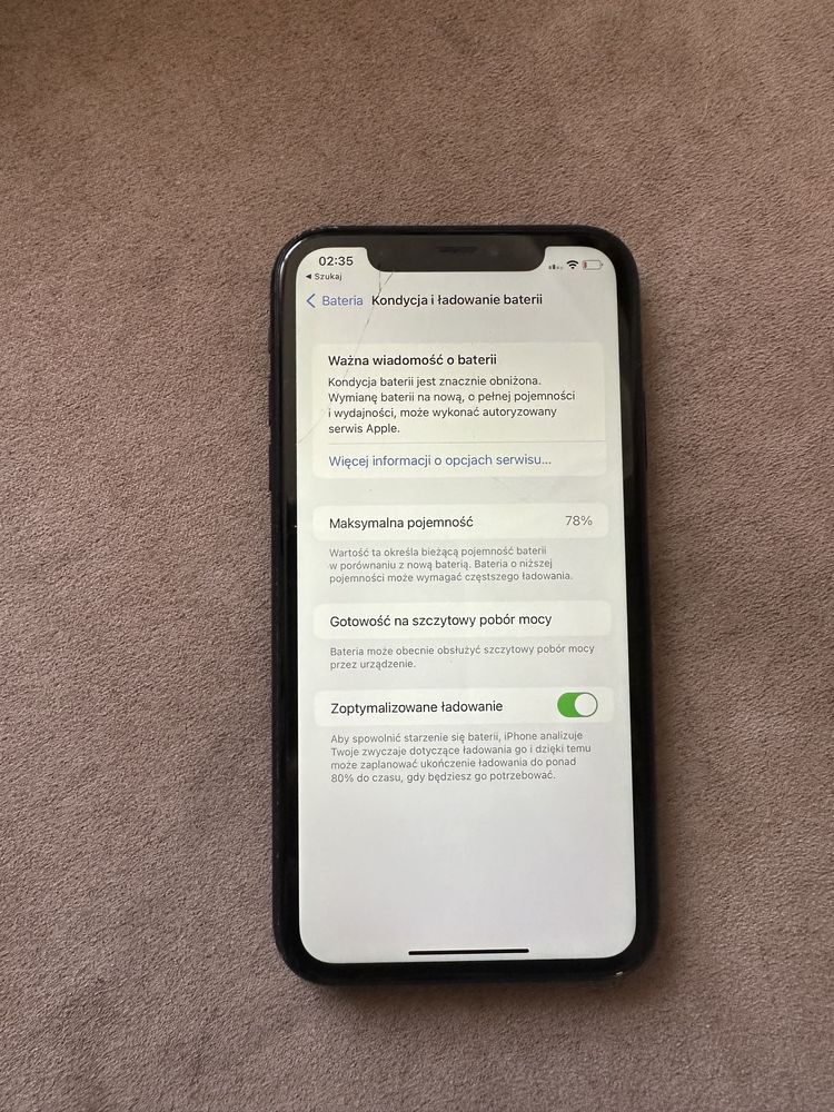 Iphone XR/256 GB pamięci