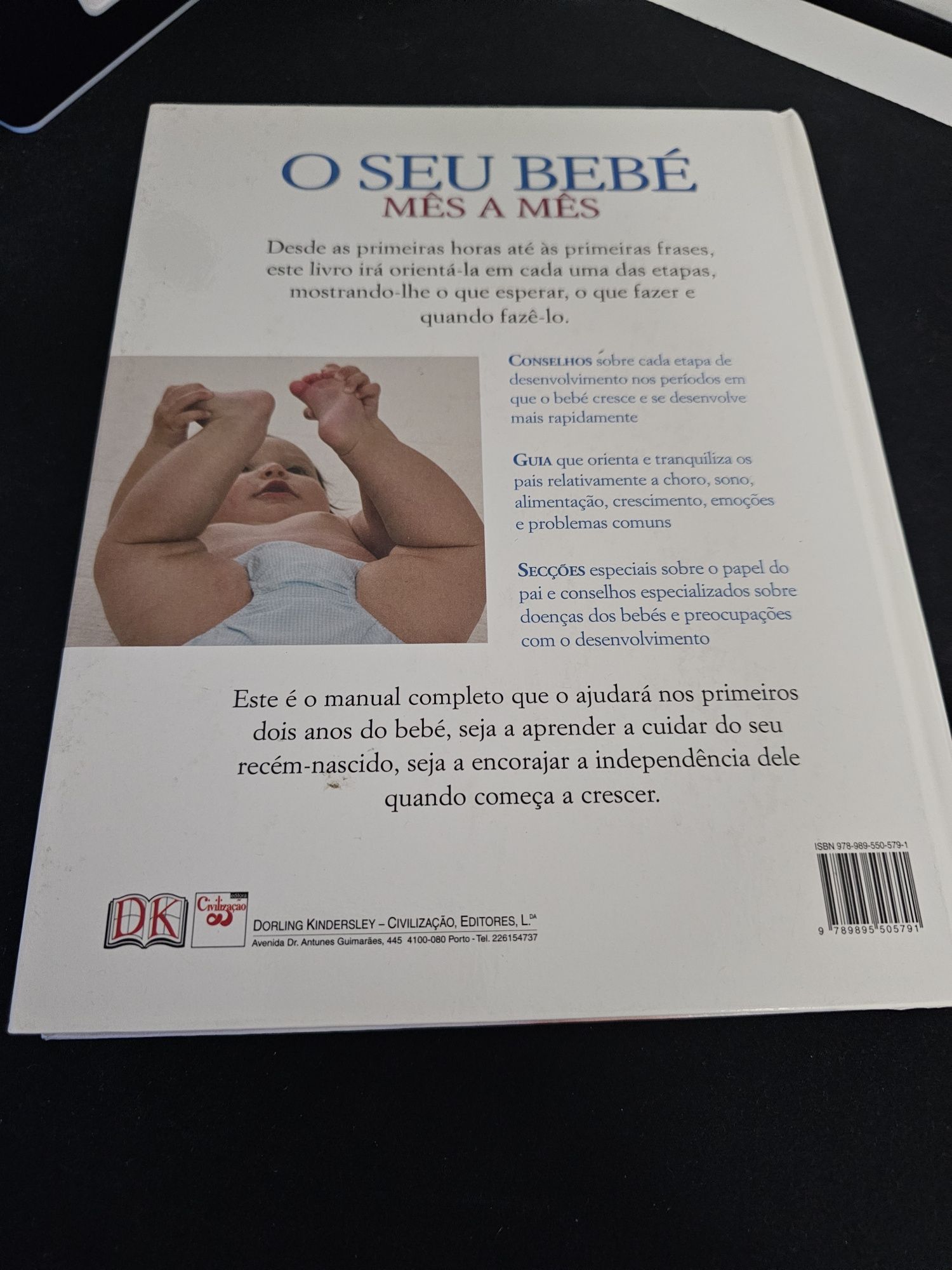 Livro O seu bebé mês a mês