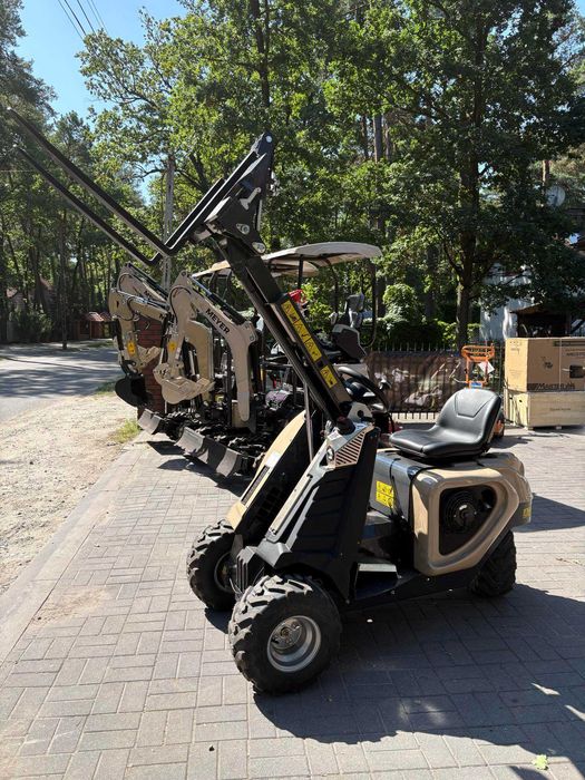 Miniładowarka MEYER MWL35 – 23KM hydrostatyczny napęd 3WD udźwig 350kg