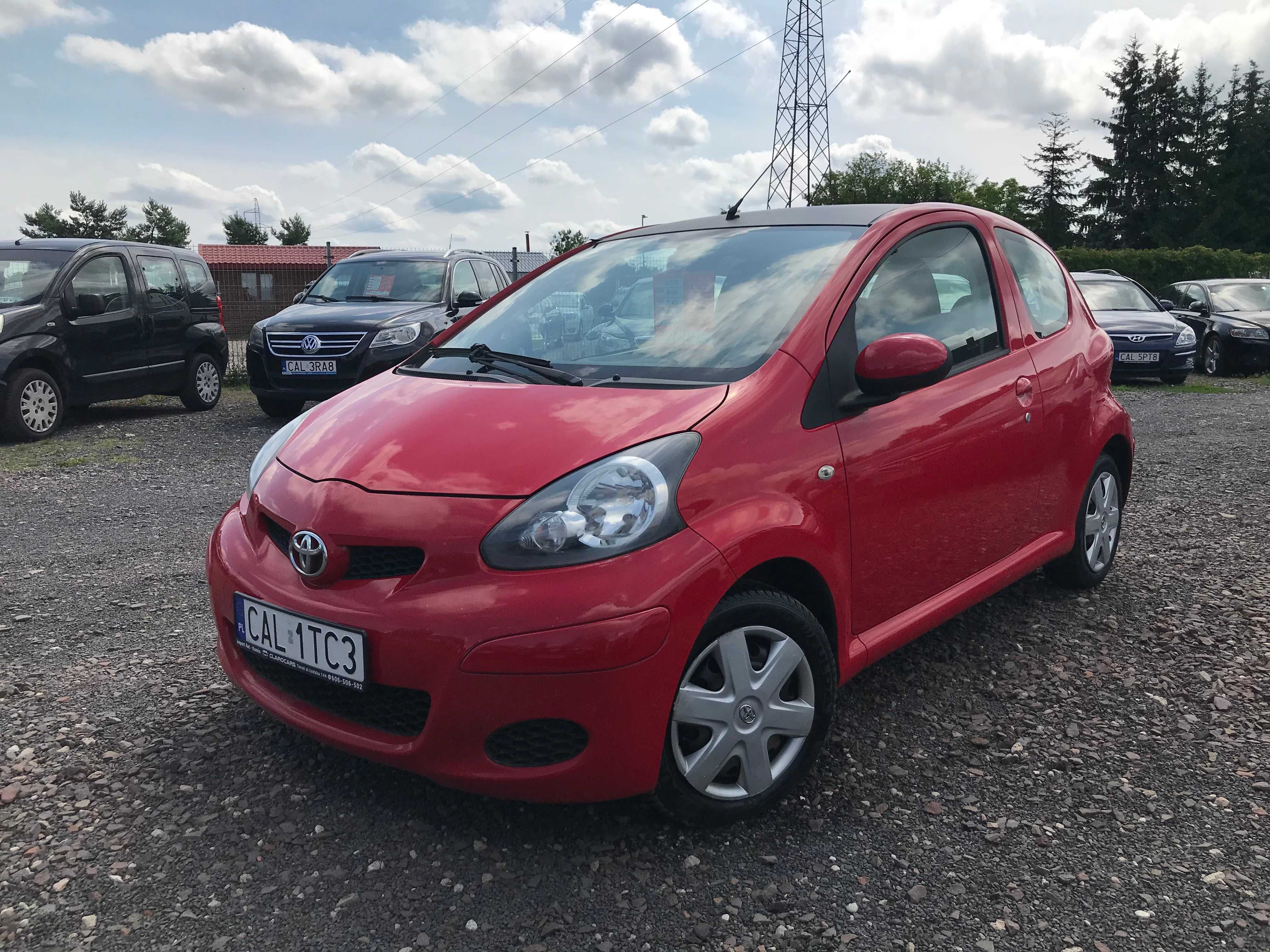 Toyota Aygo 1.0 benzyna 2010 Klima Import z Niemiec tablice Polskie OC