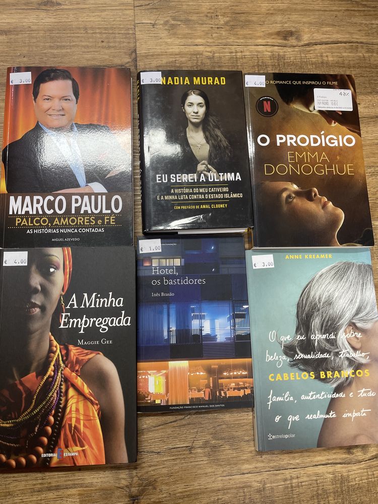 Livros diversos desde 1€