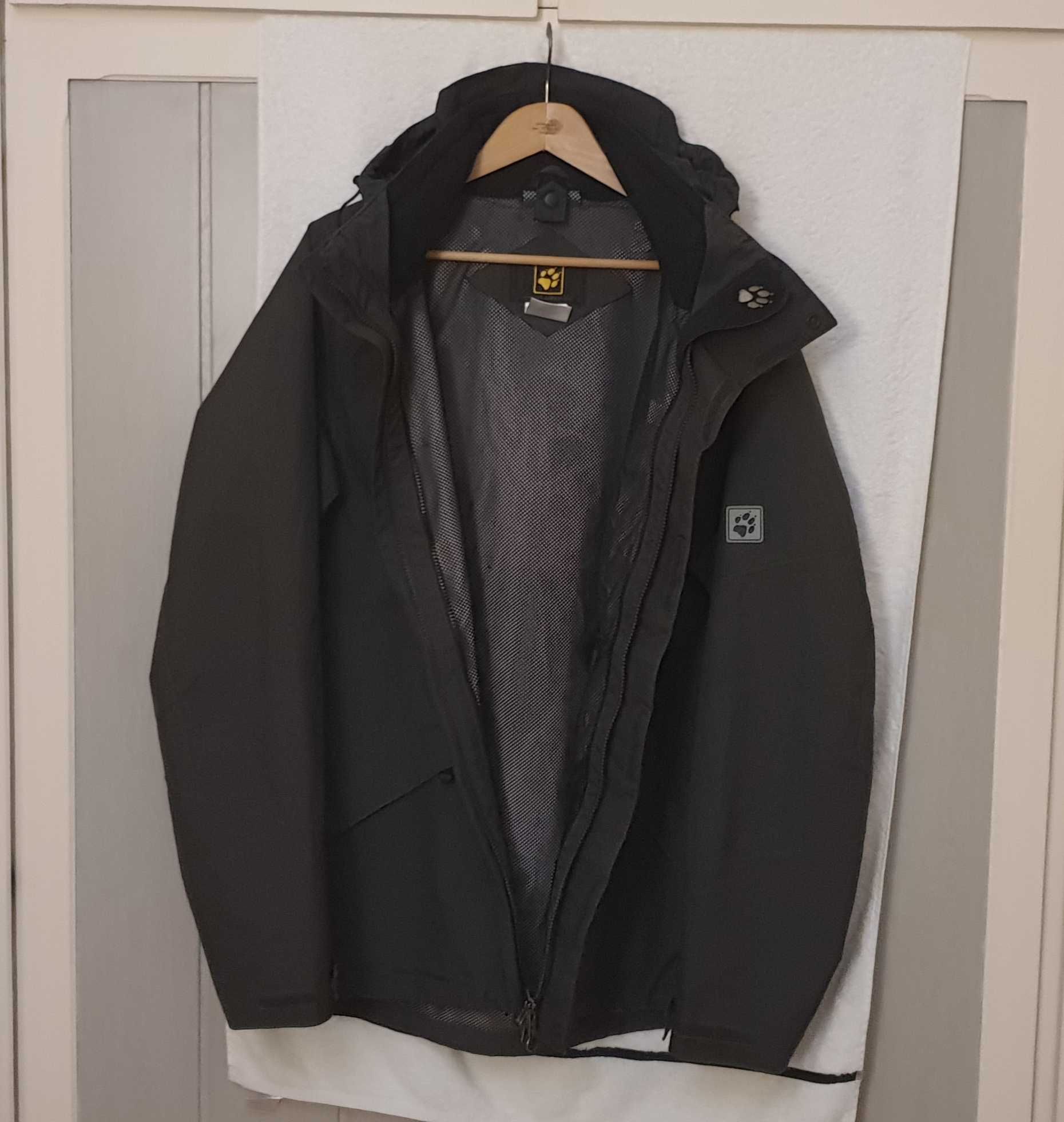 Oryginalna męska kurtka Jack Wolfskin 3w1 ROZM.XL