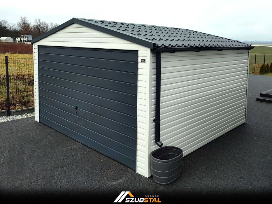 Garaż blaszany 4x5 4x6 6x5 6x5,80 6x6 8x6 9x5 9x6 PRODUCENT Premium