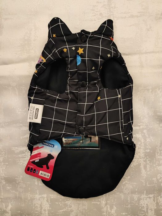 Casaco para Cão com Estampa Espacial – Tamanho M