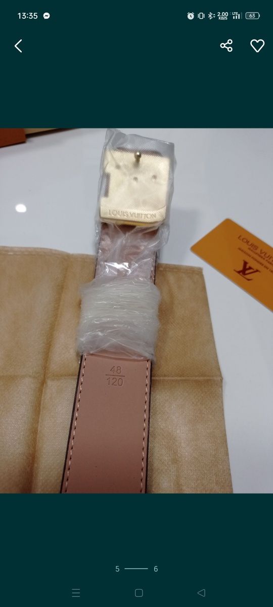 Pasek Louis Vuitton