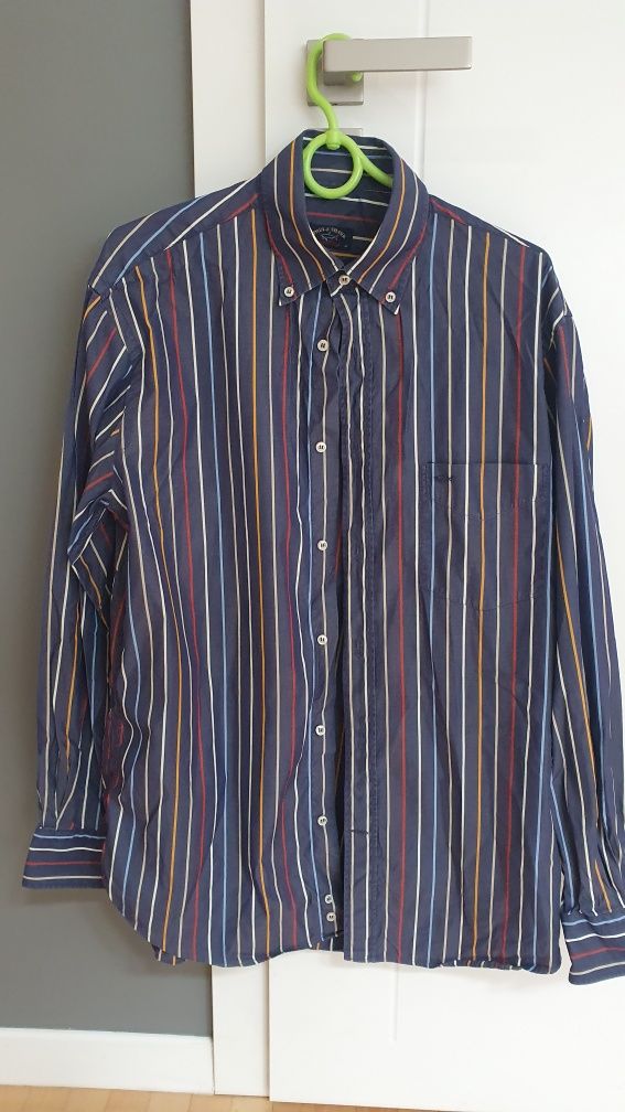 9x Koszula męska Zara, Massimo Dutti roz L i XL