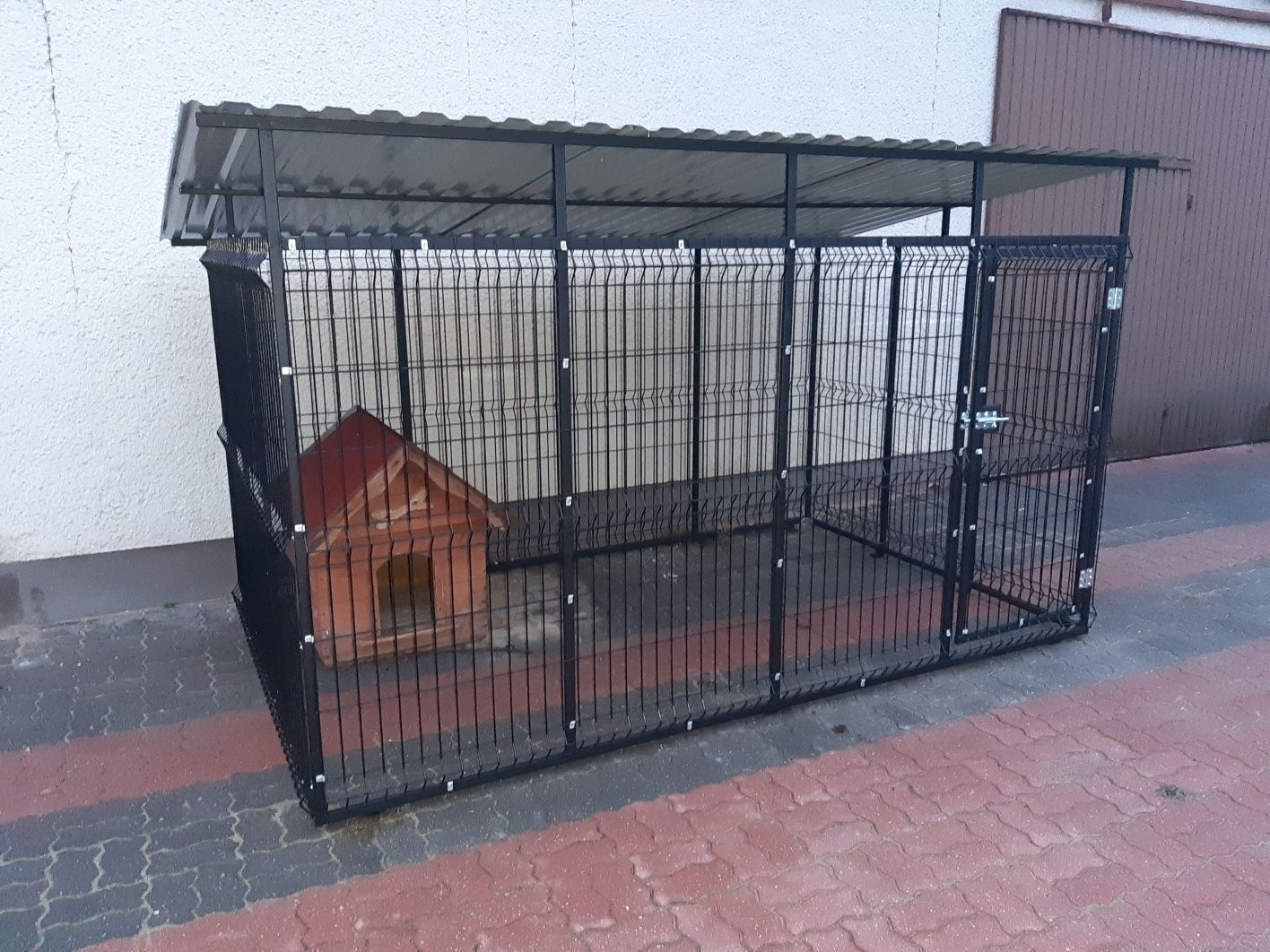 Kojec dla Psa 3x2m Panel 3D Nowy Model Wzmocniona Rama