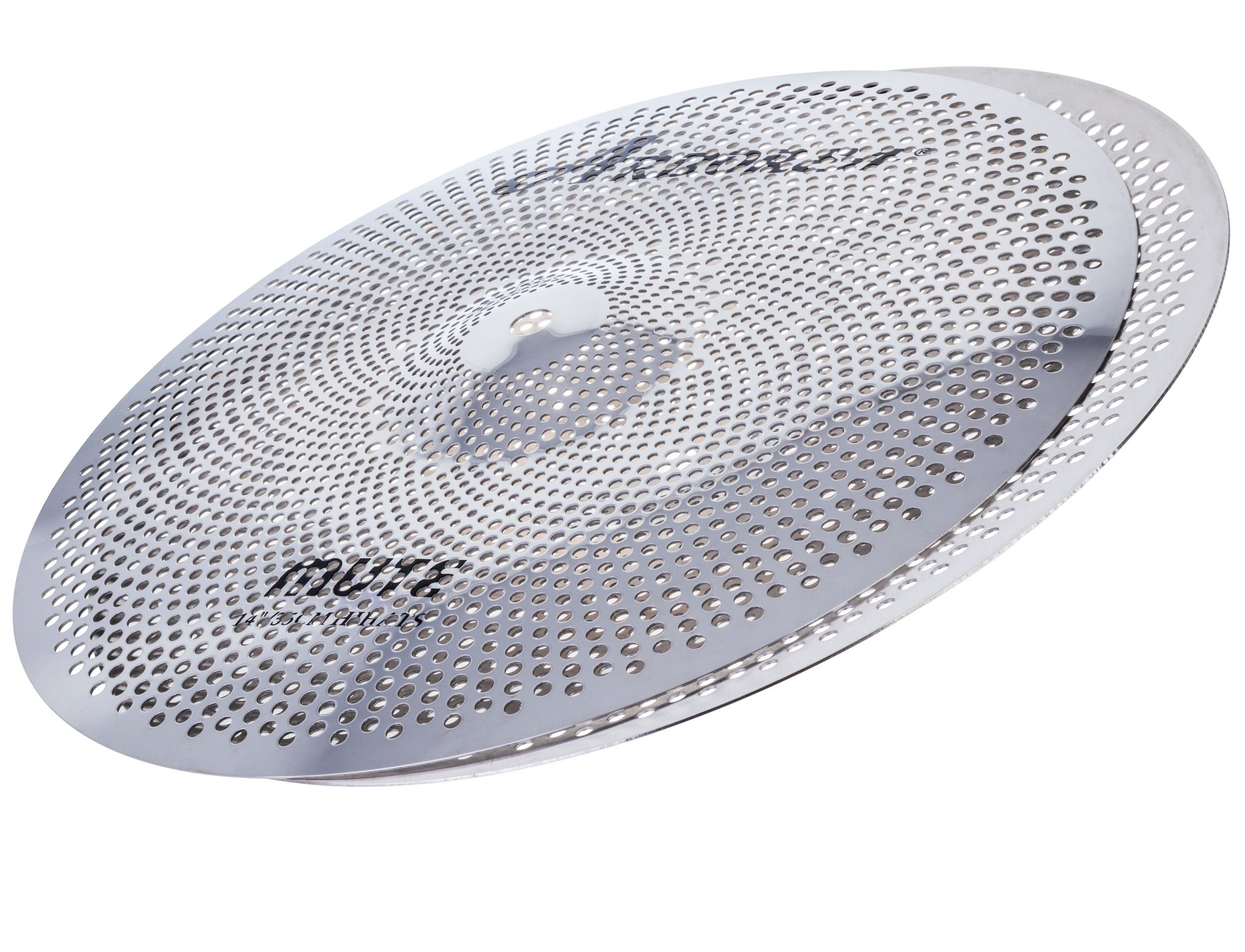 Arborea MUTE Silver Mirror set cichych talerzy (Low Volume) 13" 18"