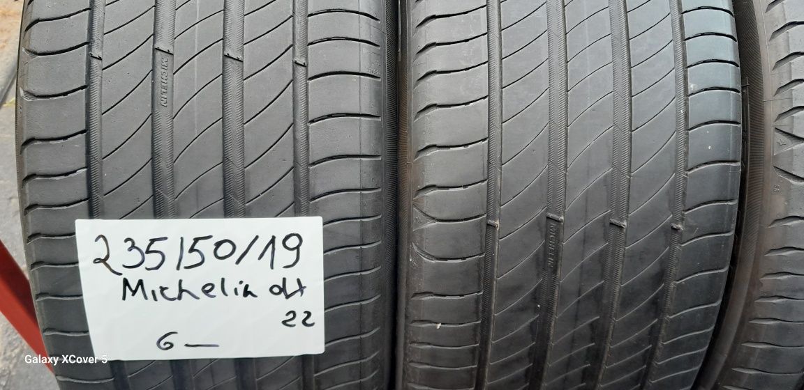 Opony Letnie 235÷50÷19÷.Firma MICHELIN.Rok 2022.Cena 700 zł kpl-4 szt