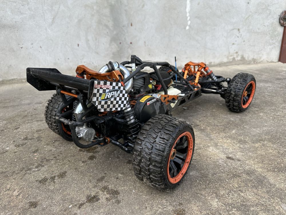 RC petrol Baja 5B spalinowy King Motors KM002 alu 29cc