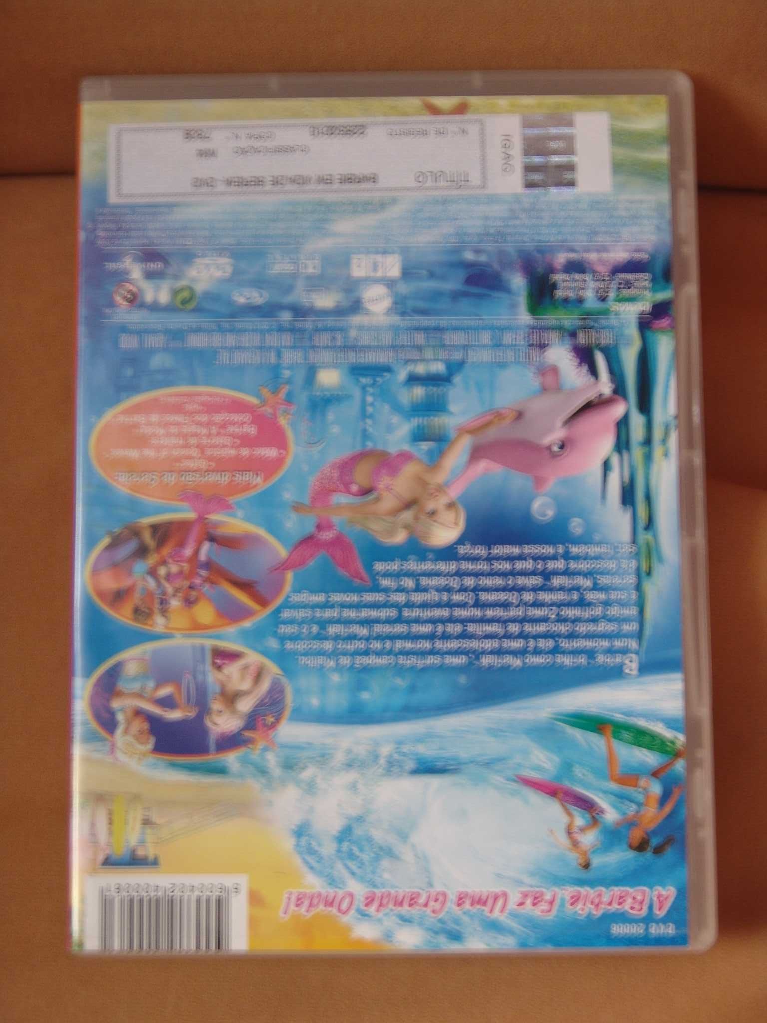 DVD - Barbie em Vida de Sereia