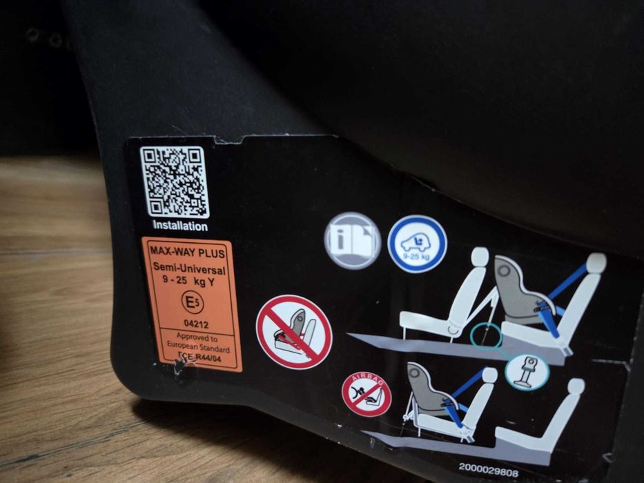 Cadeira Britax Max-Way Plus