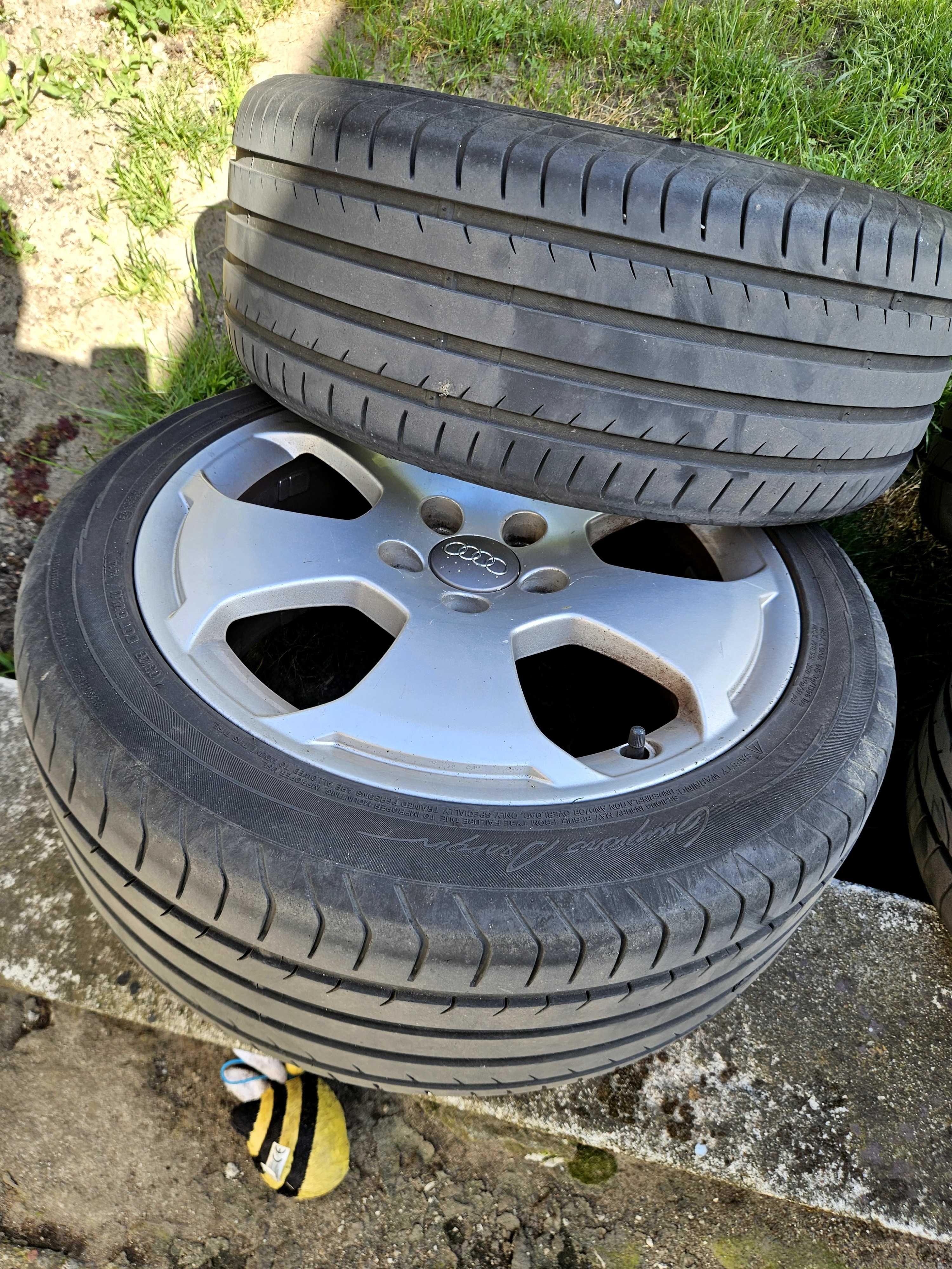 Alufelgi 17" z oponami 5×112