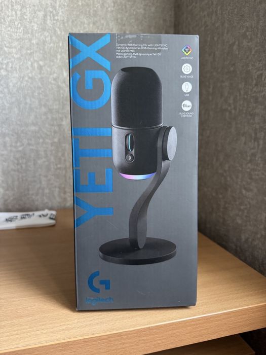 Мікрофон Logitech Yeti GX