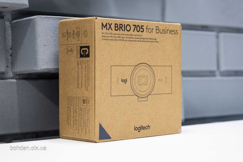 Logitech MX Brio 705 for Business - Graphite (960-001529)