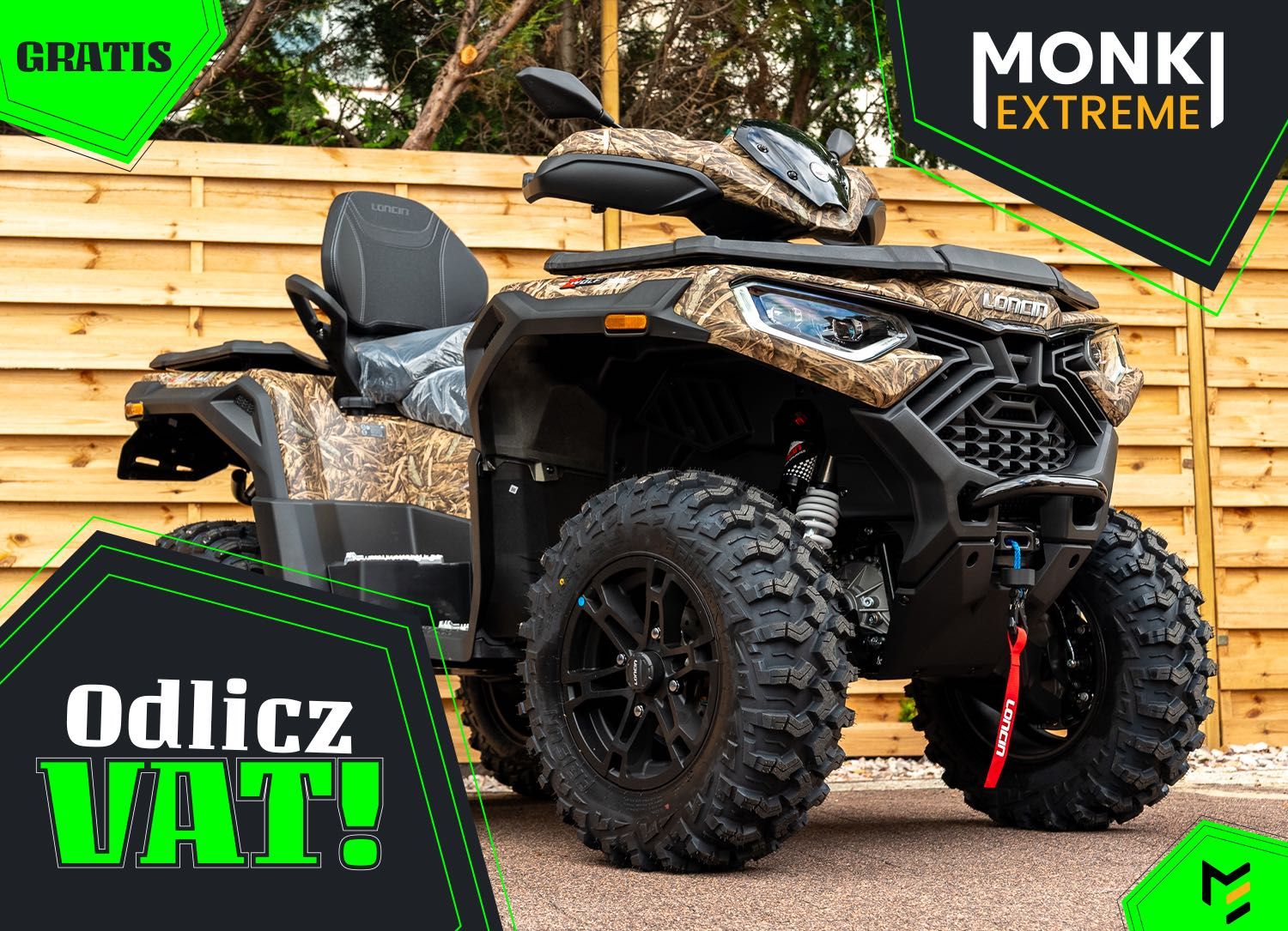 Quad ATV LONCIN X-WOLF 1000L EPS Nowość Transport Gratis