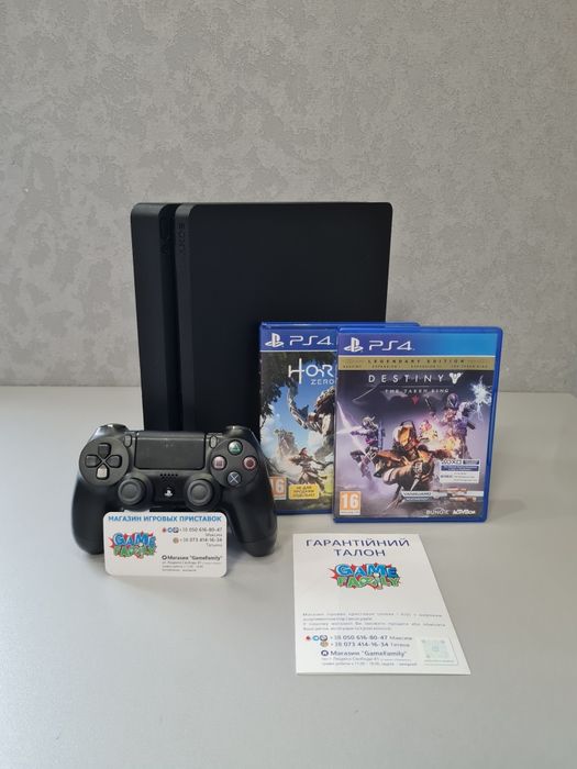 Sony Playstation 4 Ps4 Slim Ps 500GB 3 Ревізія CUH22 Магазин Гарантія