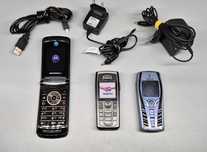 NOKIA 7250i NOKIA 6230 MOTOROLA V8 sprawne vintage