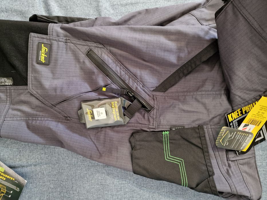 Snickers 6923 flexiwork spodnie robocze dla posackarzy rozmiar 108(54)