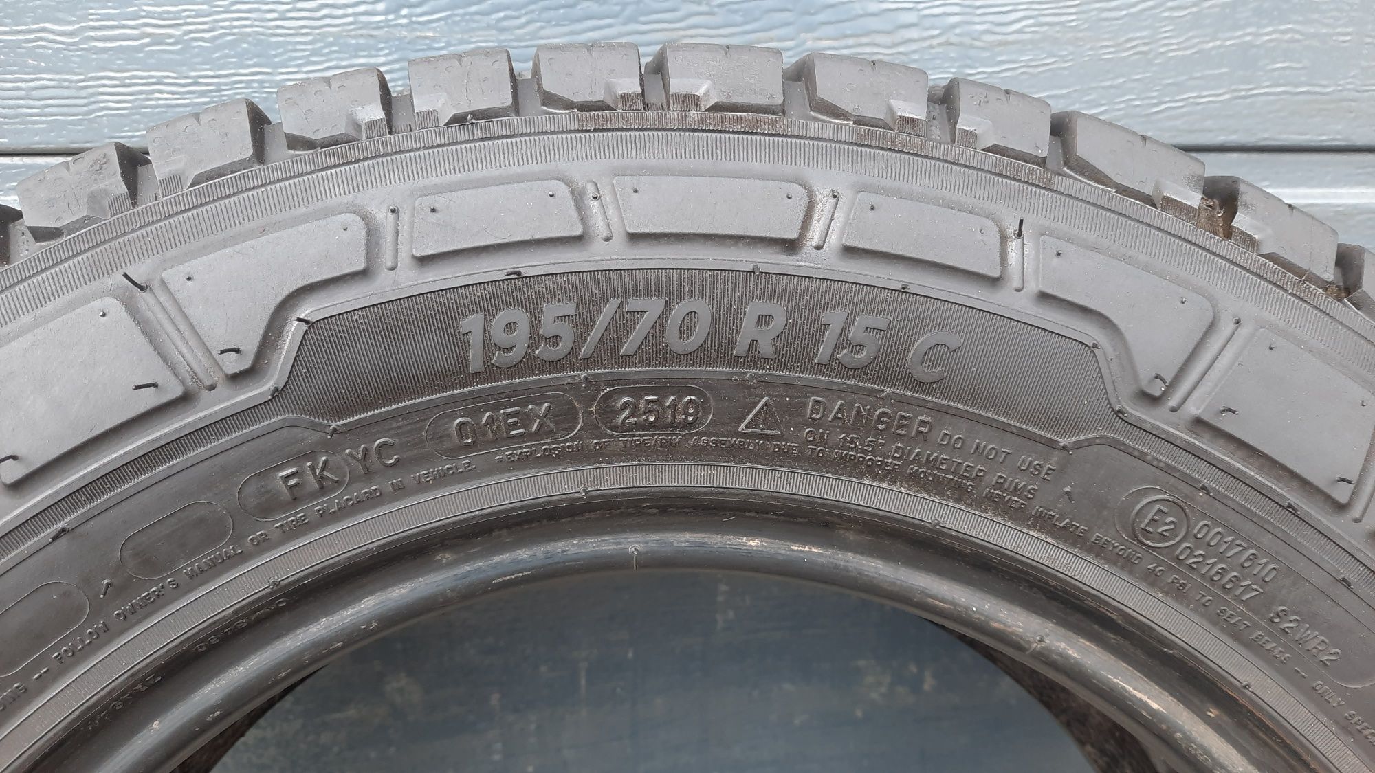 Michelin 195/70 R15 C Agilis CrossClimate 7.5 mm