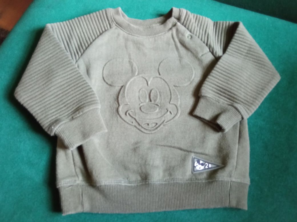 Bluza khaki myszka Mickey Cool Club r.80