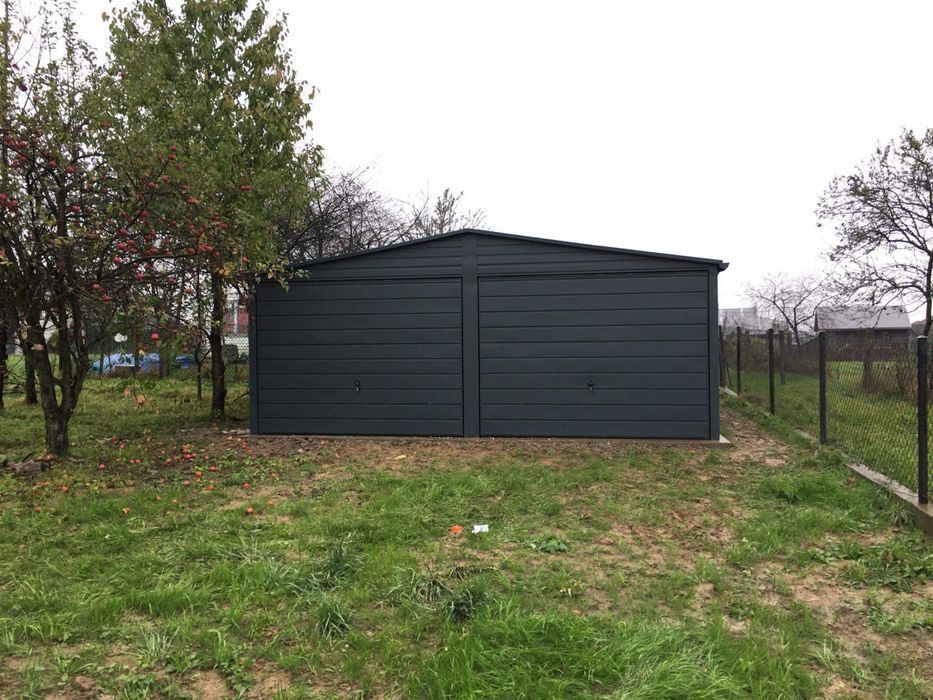 Garaż blaszany 6x5.80!Garaże Blaszaki6x6!Garaż na wymiar!Producent