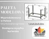 Kosze na stemple palety składowe podpory budowlane