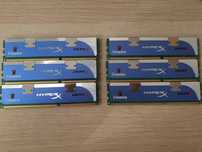 Kości RAM Kingston 6x1GB DDR3 KHX16000D3K3/3GX