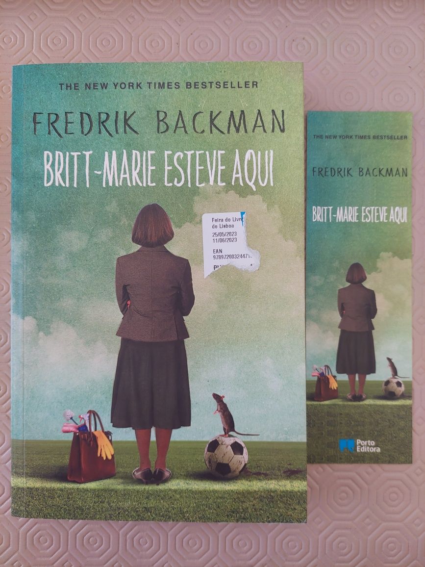 Livro Britt-Marie esteve aqui - Fredrik Backman