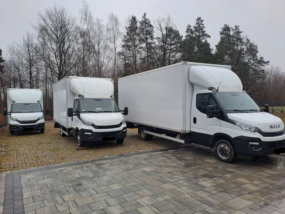 Iveco Daily 50C15 3.0 Kontener 10 palet winda 1000kg Stan BDB 10EP  Klimatyzacja wzmocnione zawieszenie rozstaw osi 4.35 KAT. B