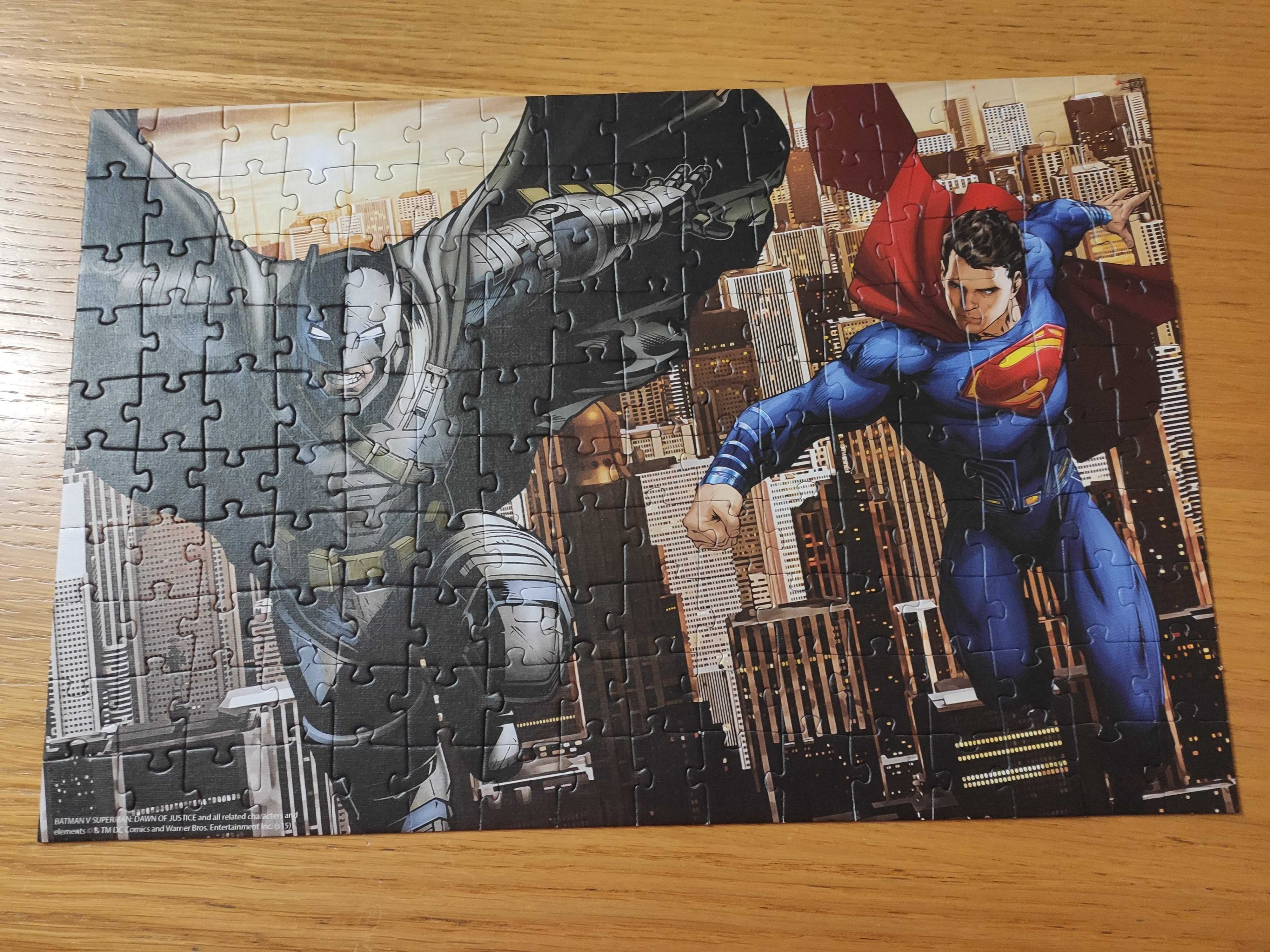 puzzle super man 160 elementów, wiek 6+