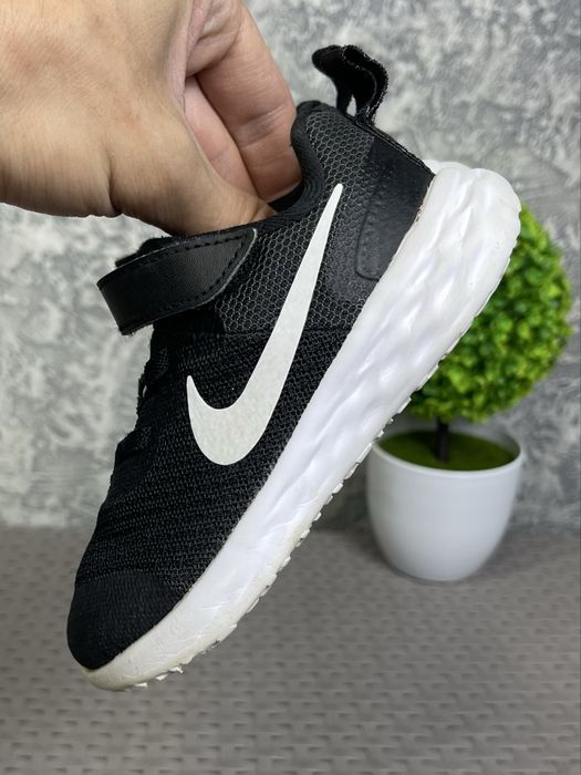 Nike Running кроссовки 23 размер детские беговые черные оригинал