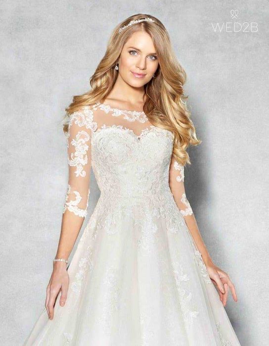 Suknia ślubna rozmiar 44/ 46/ 48EU; 18UK