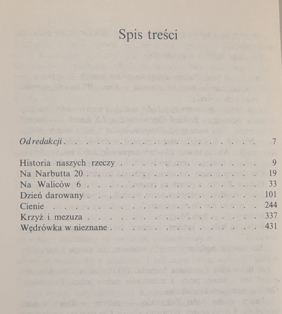 Krzyż i mezuza, Szereszewska Helena