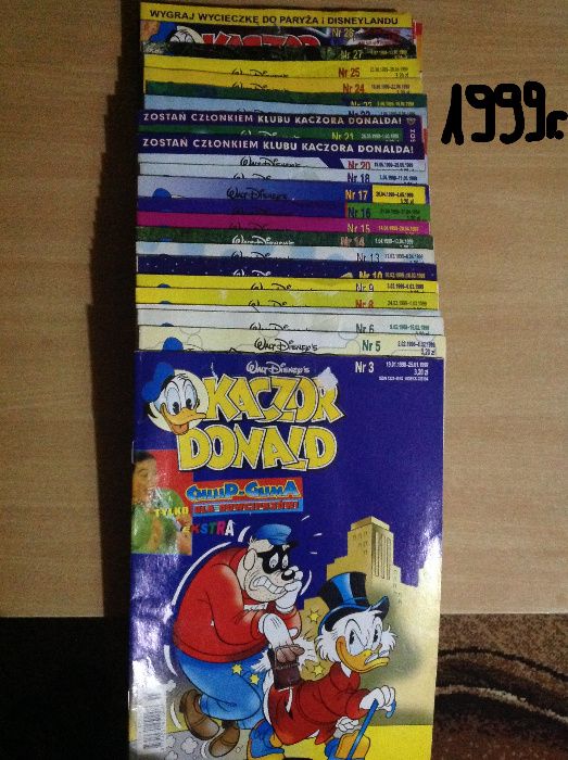 Kaczor Donald - komiksy Walta Disneya z lat '90