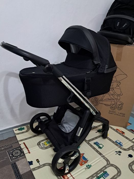 Коляска 2 в 1 Ibebe, з автоматичним тормозом