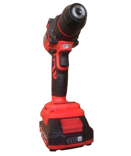 Акумуляторний безщітковий шуруповерт Edon ED-20BL (20 В, 40 Нм)