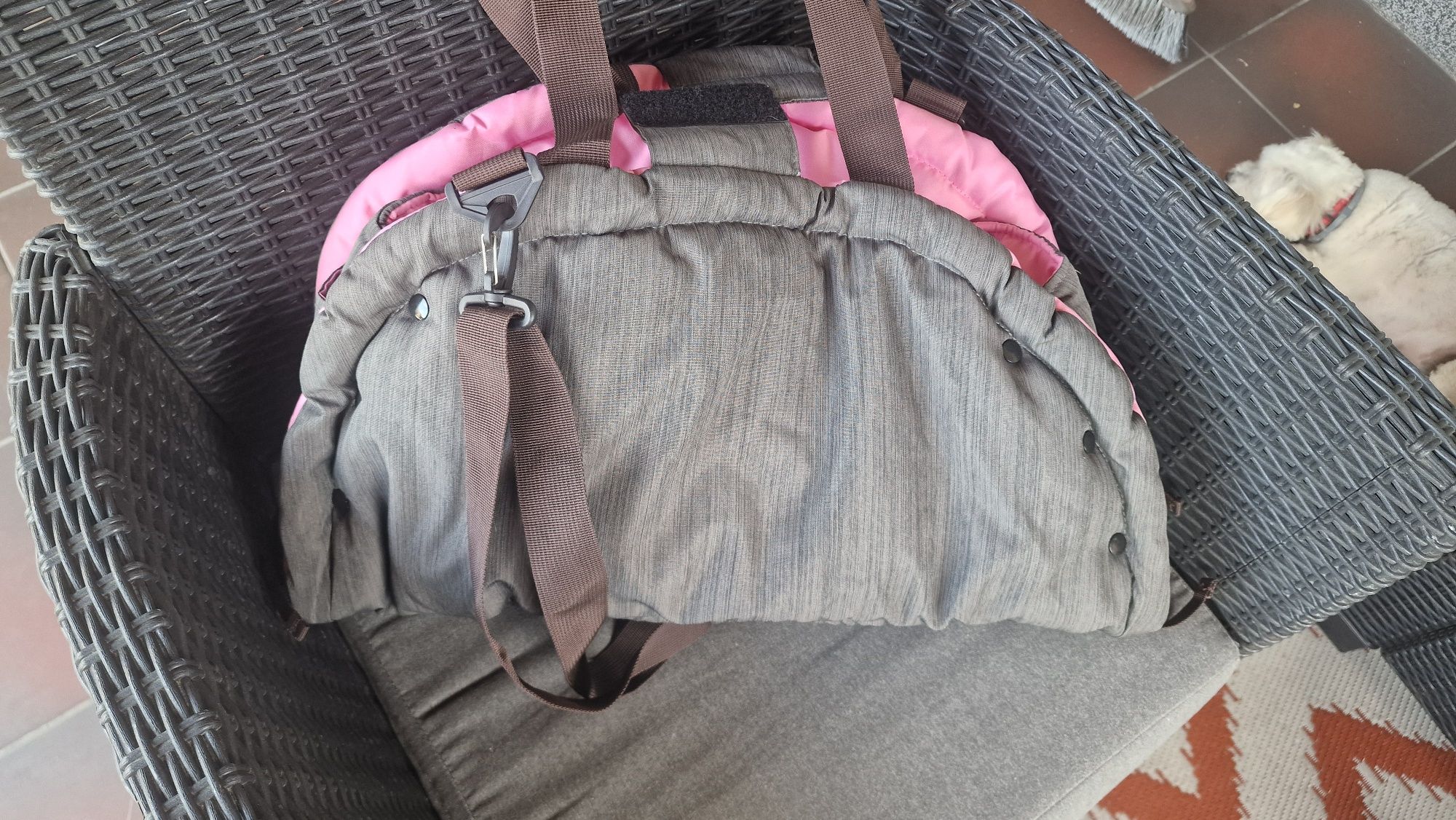 Torba transportowa dla psa Flamingo