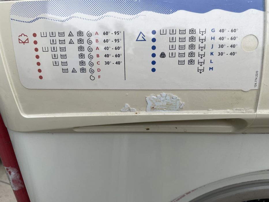 Pralka Elektrolux EW510 uszk łożysko bębna