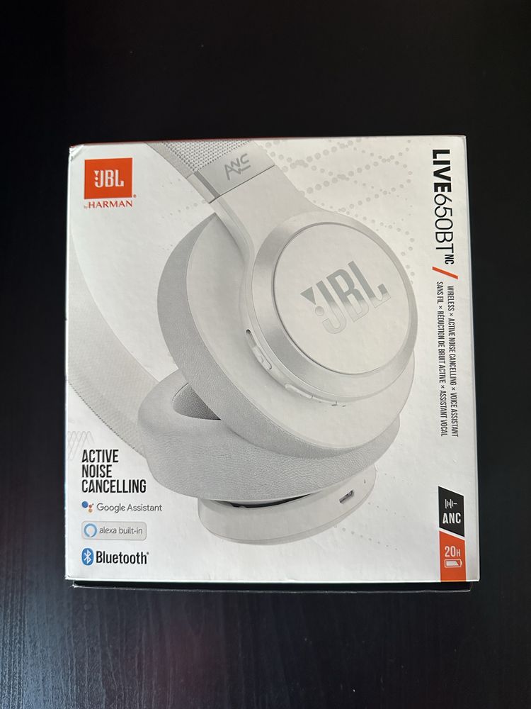 JBL Live 650BTNC - Fones Sem Fios com Cancelamento de Ruído Ativo