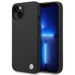 Etui Bmw Silicone Metal Logo Na Iphone 14 Plus - Czarne