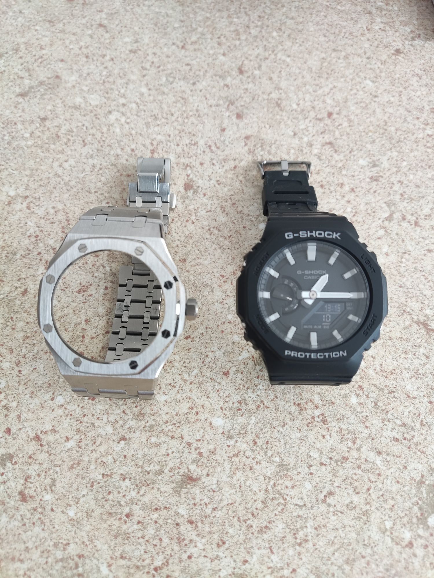 Zegarek Casio G-Shock GA-2100 + Oak mod